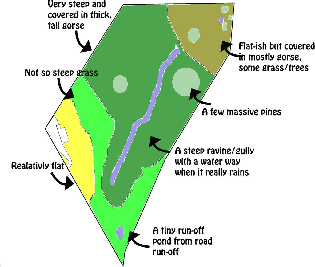 Using Permaculture Zones to plan a homestead