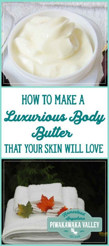 This very simple, 3 ingredient body butter will have your skin singing. It is ultra moisturizing and hypoallergenic.