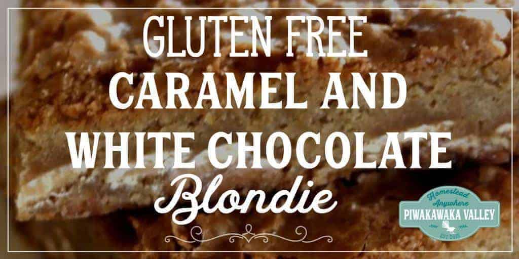 Finding an amazing gluten free brownie is hard enough, let alone a white chocolate and caramel blondie. But I have done it. This recipe is everything you want in a brownie - soft, chewy and delicious! #recipe #glutenfree #caramelandwhitechocolate