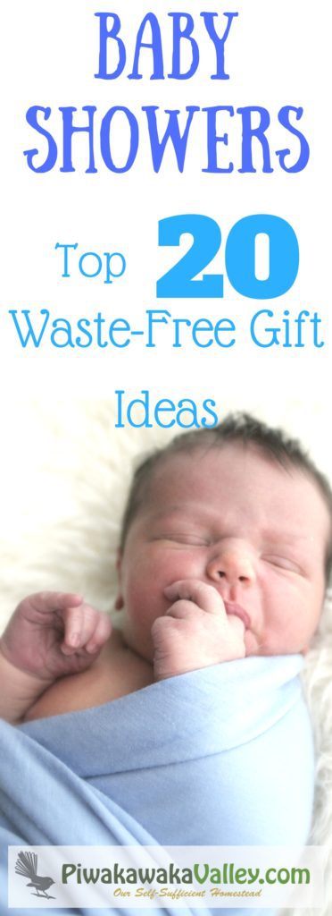 Buying a gift for a baby shower can be waste free, plastic free or eco friendly. Here are the top 20 baby shower gift ideas in a nice big round up just for you. Pin it to save for when you need it!