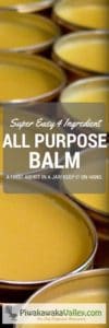 Super easy home made balm with so so many uses! Save this to make later!
