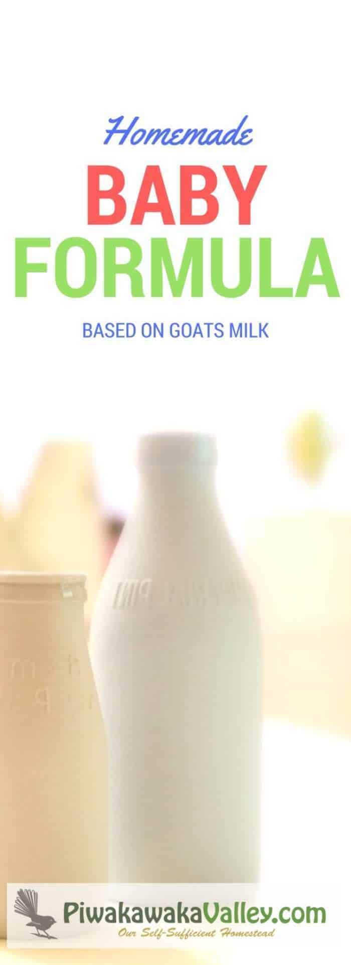 Make your Own Goats Milk Baby Formula | Goats Milk For Babies