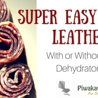 A natural treat for kids and adults alike. Fruit leather can be made in the oven with pretty much any fruit combination that you like. Here are instructions on making fruit leather both with and without a dehydrator.