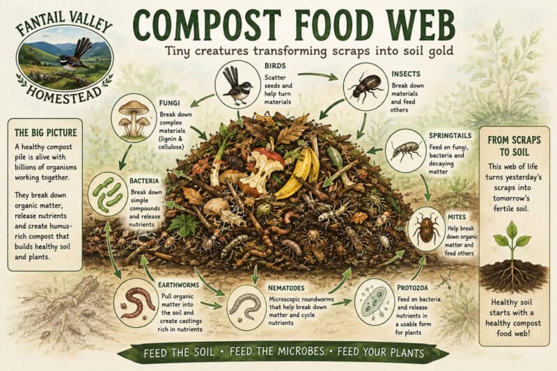 compost food web