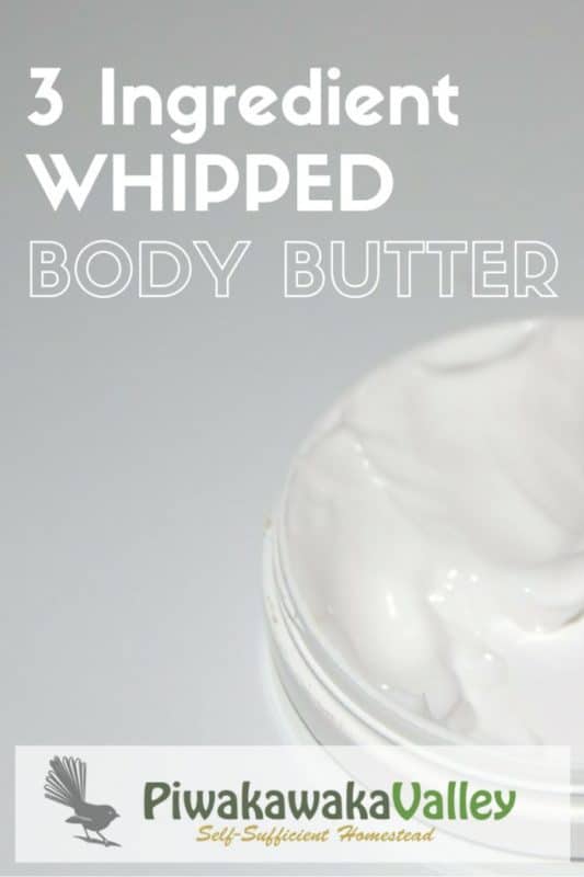 Quick 3 Ingredient Body Butter is AMAZING | DIY whipped body butter recipe