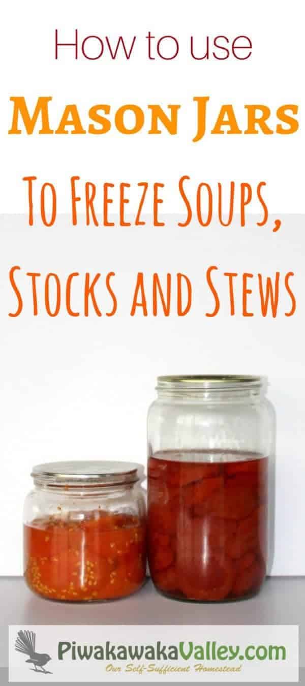 How to Freeze Liquids in Mason Jars Freezing Milk in Glass Bottles