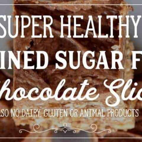 this chocolate slice is also Dairy Free, Gluten Free, Raw, LCHF, and Vegan. Even the frosting!! Like many of these sorts of recipes, you can swap out the seeds/nuts/fruit for what you have laying around.