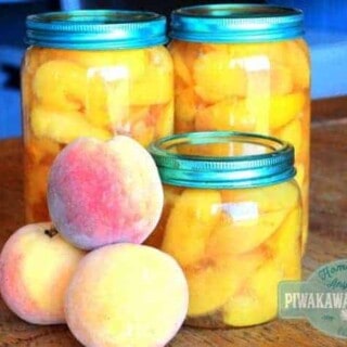 Easy Canning for Beginners - Preserving Stone Fruit in Jars the Easy Way
