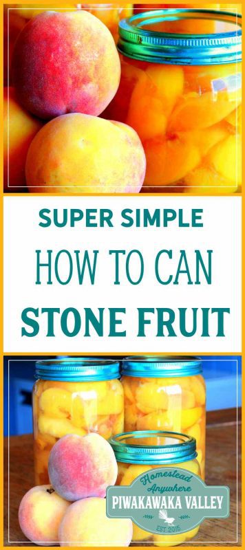 how to preserve fruit in jars - Overflow canning method for preserving stone fruit  promo image