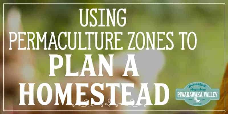 Use permaculture zones to plan your backyard and homestead with these tips on permaculture design #piwakawakavalley
