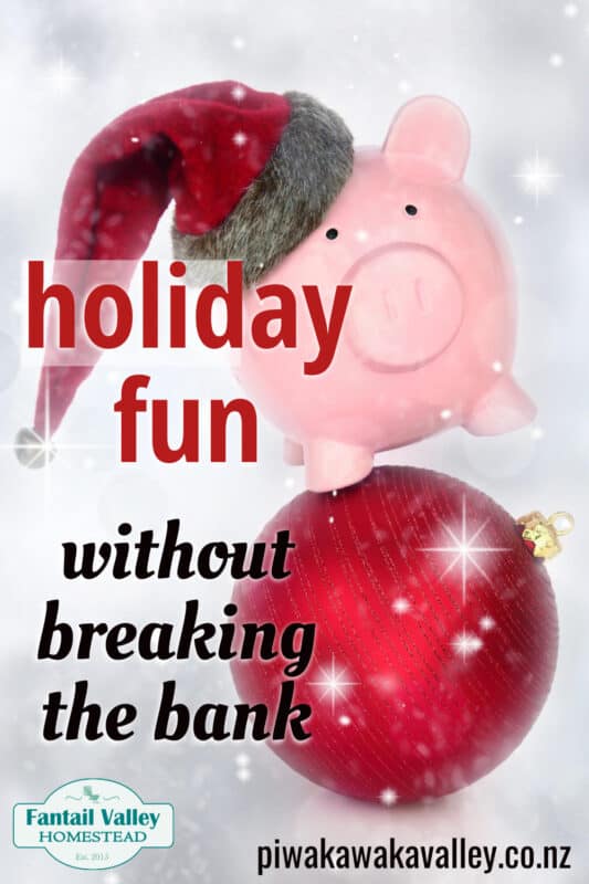 How to save money at Christmas Here are 10 things that we do in our family that greatly reduce the amount of money that we spend around Christmas time.