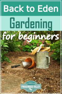 Back to Eden Gardening is a method of no till and minimal input gardening that is a great and productive way of growing lots of vegetables from your backyard. This beginners guide will show you how BTE gardening can work at your place. #backtoedengarden #vegetablegardening #piwakawakavalley