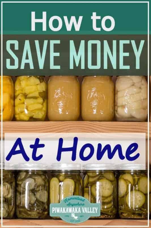 20 ways you can save money on the homestead. Frugal living is no joke! Homesteading can be expensive, but follow these frugal living hacks and watch the savings grow! #piwakawakavalley