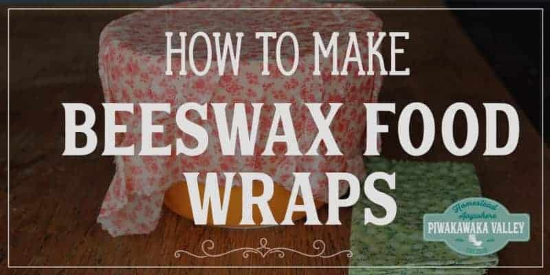 Make your own beeswax wraps as an eco-friendly alternative to clingfilm or plastic wrap. This recipe uses jojoba oil and beeswax to make a nice clingy wrap.