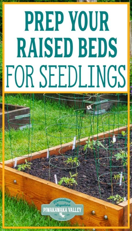 How to prepare a raised garden bed for planting vegetables