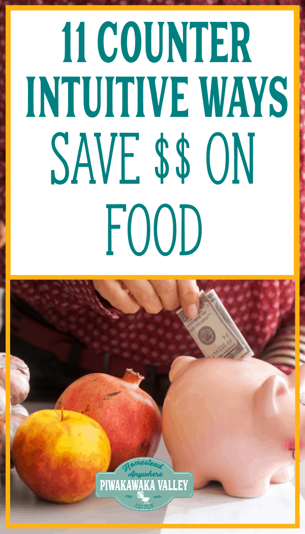 counter intuitive ways to save money on food bill